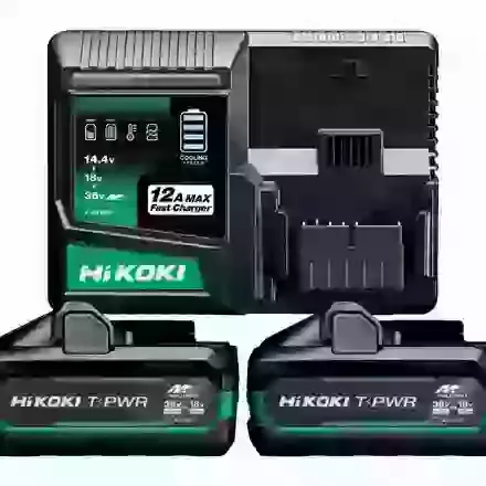 HIKOKI MVT Starter Pack -  2 x BSL3640MVT & UC36YSL2 Superfast charger (TABLESS)